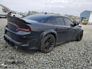 2021 Dodge Charger Scat Pack Widebody with VIN 2C3CDXGJXMH500777, listed as a Copart auction lot 48918325 with 35,706 mi miles and Salvage Title. Bid and sale history available at carsss.com. Image 3.