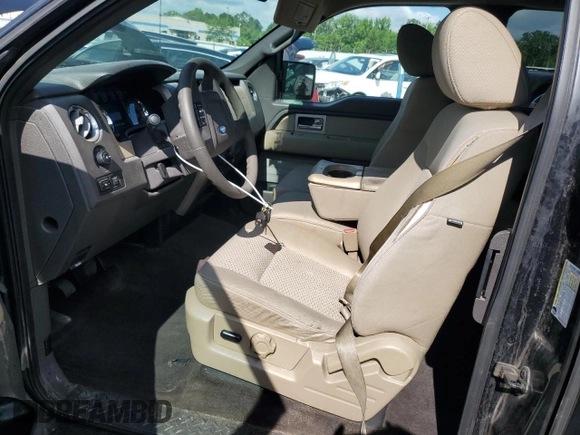 2010 Ford F-150 XL with VIN 1FTEX1C80AFA25472, listed as a Copart auction lot 57462045 with 130,692 mi miles and Salvage title. Bid and sale history available at DreamBid. Image 7.