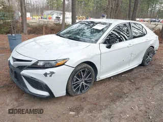2023 Toyota Camry SE with VIN 4T1G11AKXPU083663, listed as a IAAI auction lot 41245913 with 82,243 mi miles. Bid and sale history available at carsss.com. Image 18.