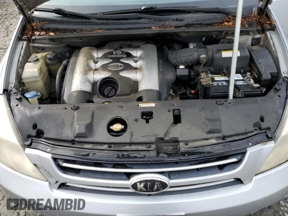 2006 Kia Sedona LX with VIN KNDMB233X66086517, listed as a Copart auction lot 49171424 with 167,999 mi miles and Salvage Title. Bid and sale history available at carsss.com. Image 12.
