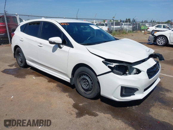 2019 Subaru Impreza Special Sports with VIN 4S3GTAJ69K1750606, listed as a IAAI auction lot 42087978 with 78,800 mi miles and . Bid and sale history available at DreamBid. Image 1.