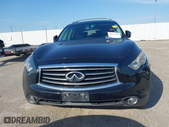 2013 Infiniti FX with VIN JN8CS1MU8DM142478, listed as a IAAI auction lot 42177223 with 156,946 mi miles and . Bid and sale history available at DreamBid. Image 12.