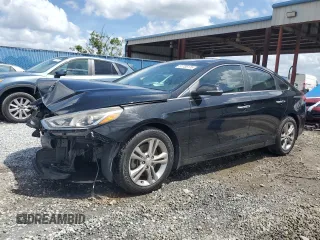 2018 Hyundai Sonata SEL with VIN 5NPE34AF4JH666466, listed as a Copart auction lot 51735175 with 76,997 mi miles and Salvage Title. Bid and sale history available at carsss.com. Image 1.
