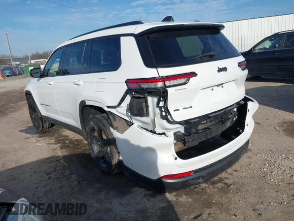 2023 Jeep Grand Cherokee Altitude with VIN 1C4RJKAGXP8793041, listed as a IAAI auction lot 41470466 with 15,477 mi miles and . Bid and sale history available at DreamBid. Image 3.