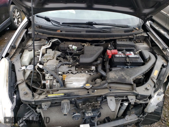 2012 Nissan Rogue S with VIN JN8AS5MT6CW267990, listed as a Copart auction lot 45993685 with 46,334 mi miles and Salvage Title. Bid and sale history available at DreamBid. Image 11.