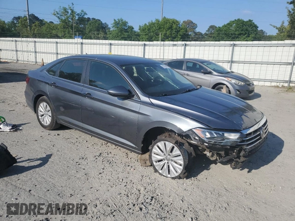 2019 Volkswagen Jetta S with VIN 3VWC57BU7KM154077, listed as a Copart auction lot 52724075 with 109,022 mi miles and Salvage title. Bid and sale history available at DreamBid. Image 4.