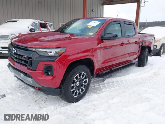 2024 Chevrolet Colorado 4WD Z71 with VIN 1GCPTDEK4R1127526, listed as a IAAI auction lot 41354627 with 8,127 mi miles. Bid and sale history available at carsss.com. Image 18.