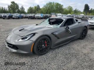 2015 Chevrolet Corvette 2LT with VIN 1G1YD2D79F5102718, listed as a Copart auction lot 70879204 with 85,080 mi miles and Salvage Title. Bid and sale history available at carsss.com. Image 1.