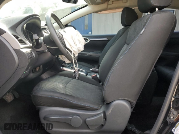 2016 Nissan Sentra SV with VIN 3N1AB7AP1GY269677, listed as a Copart auction lot 55013675 with 141,094 mi miles and Salvage Title. Bid and sale history available at DreamBid. Image 7.