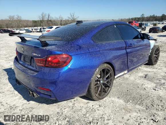 2019 BMW M4 CS with VIN WBS3S7C55KAC09766, listed as a Copart auction lot 40970674 with 45,529 mi miles. Bid and sale history available at carsss.com. Image 3.