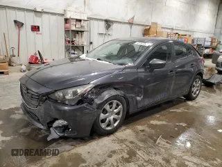 2016 Mazda 3 i Sport with VIN JM1BM1J74G1336026, listed as a Copart auction lot 43767395 with 88,781 mi miles and Non Repairable. Bid and sale history available at DreamBid. Image 1.