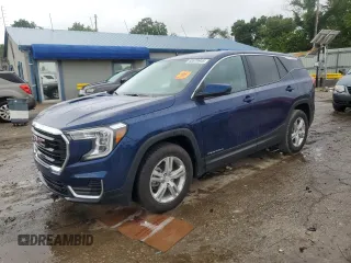 2022 GMC Terrain SLE with VIN 3GKALMEV8NL298044, listed as a Copart auction lot 60679945 with 68,814 mi miles and Salvage title. Bid and sale history available at DreamBid. Image 1.