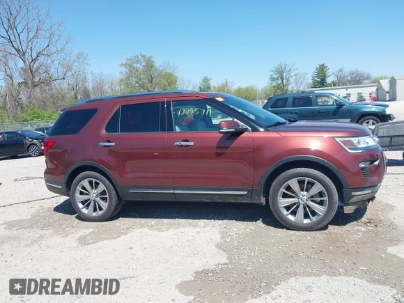 2018 Ford Explorer Limited with VIN 1FM5K8F82JGC13385, listed as a IAAI auction lot 42095711 with 82,165 mi miles and . Bid and sale history available at carsss.com. Image 14.