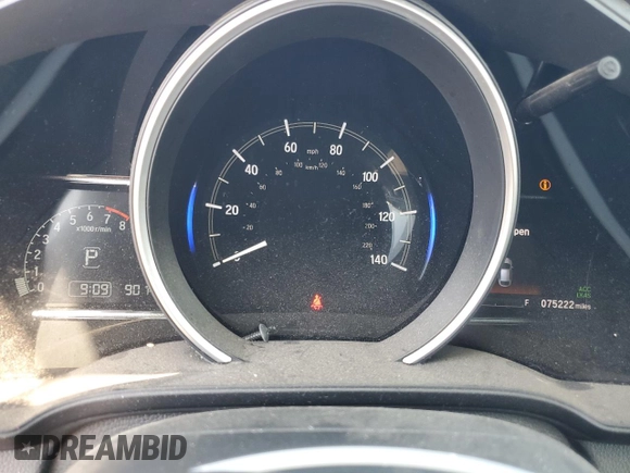 2018 Honda Fit EX with VIN 3HGGK5H82JM714373, listed as a Copart auction lot 62324065 with 75,222 mi miles and Salvage title. Bid and sale history available at DreamBid. Image 9.