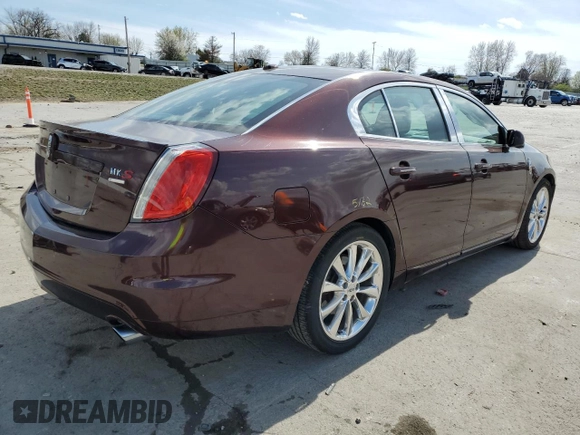 2012 Lincoln MKS EcoBoost with VIN 1LNHL9FT0CG800031, listed as a Copart auction lot 50520885 with 101,080 mi miles and Salvage title. Bid and sale history available at DreamBid. Image 3.