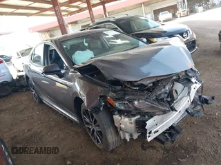 2022 Toyota Camry SE with VIN 4T1G11AK8NU685930, listed as a IAAI auction lot 41711373 with 66,634 mi miles and . Bid and sale history available at DreamBid. Image 1.