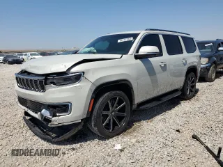 2022 Jeep Wagoneer Series I with VIN 1C4SJVAT4NS206655, listed as a Copart auction lot 66187364 with 42,209 mi miles and Salvage title. Bid and sale history available at DreamBid. Image 1.