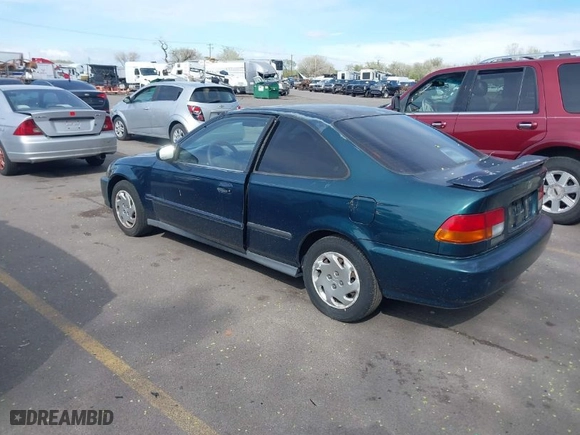 1997 Honda Civic EX with VIN 1HGEJ8249VL102194, listed as a IAAI auction lot 42077905 with 155,339 mi miles. Bid and sale history available at carsss.com. Image 3.