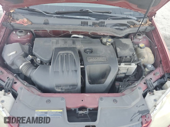 2010 Chevrolet Cobalt with VIN 1G1AC1F5XA7106610, listed as a Copart auction lot 87252604 with 206,187 mi miles and Salvage Title. Bid and sale history available at DreamBid. Image 11.