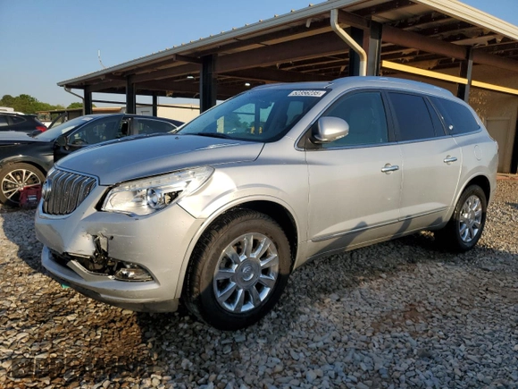 2014 Buick Enclave Leather with VIN 5GAKVBKD3EJ275676, listed as a Copart auction lot 52356235 with 163,402 mi miles and Salvage Title. Bid and sale history available at DreamBid. Image 1.