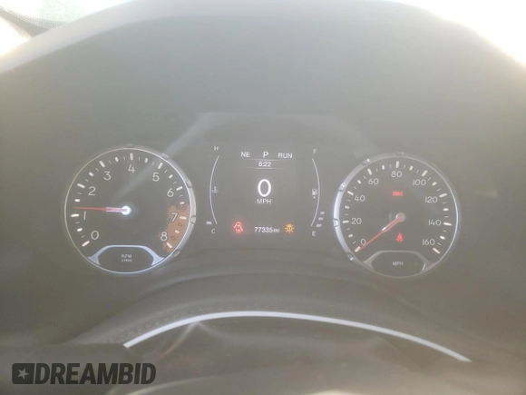 2018 Jeep Renegade Latitude with VIN ZACCJBBB1JPH56663, listed as a Copart auction lot 49224205 with 77,335 mi miles and Salvage Title. Bid and sale history available at DreamBid. Image 9.