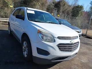 2017 Chevrolet Equinox LS with VIN 2GNALBEK0H1581332, listed as a IAAI auction lot 41760326 with 224,387 mi miles. Bid and sale history available at carsss.com. Image 1.