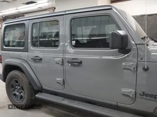 2022 Jeep Wrangler Unlimited Sport with VIN 1C4HJXDG0NW117632, listed as a IAAI auction lot 41185850 with 18,298 mi miles and . Bid and sale history available at DreamBid. Image 13.