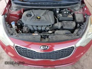 2014 Kia Forte LX with VIN KNAFX4A62E5097189, listed as a Copart auction lot 48548465 with 93,600 mi miles and Salvage Title. Bid and sale history available at carsss.com. Image 12.
