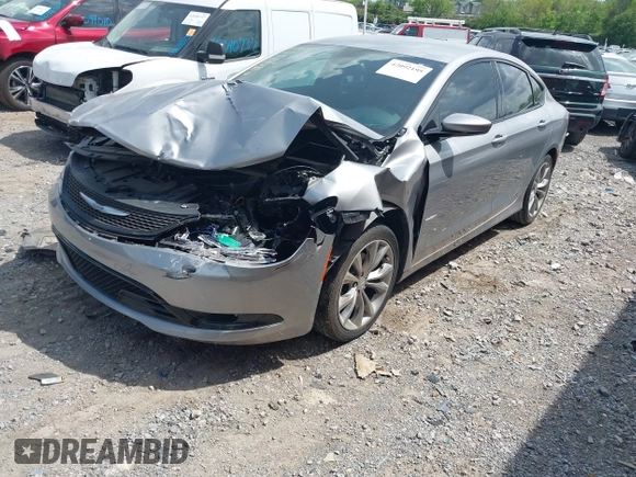 2015 Chrysler 200 S z VIN 1C3CCCBB5FN591009, wystawiony jako IAAI lot #42092195 z przebiegiem 75 943 mil mil oraz . Historia ofert i sprzedaży dostępna na DreamBid. Obrazek 2.