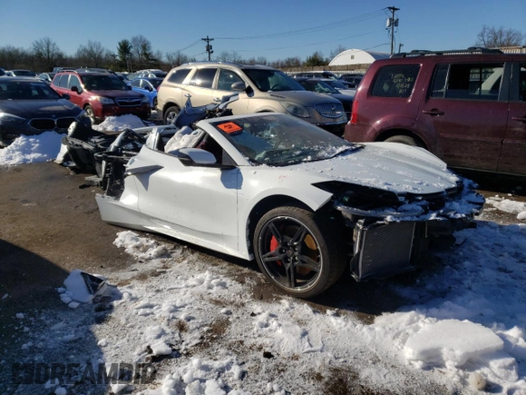 2021 Chevrolet Corvette 2LT with VIN 1G1YB3D40M5111256, listed as a Copart auction lot 39288584 with 0 mi miles. Bid and sale history available at carsss.com. Image 4.