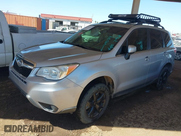 2014 Subaru Forester 2.5i Touring with VIN JF2SJAPCXEH495314, listed as a IAAI auction lot 42048073 with 156,998 mi miles. Bid and sale history available at carsss.com. Image 2.