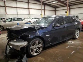 2013 BMW 5 Series 550i xDrive with VIN WBAFU9C5XDDY71476, listed as a Copart auction lot 49231685 with 165,909 mi miles and Salvage Title. Bid and sale history available at carsss.com. Image 1.