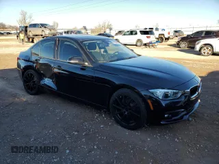 2018 BMW 3 Series 320i with VIN WBA8E1G57JNU89476, listed as a Copart auction lot 41560235 with Not Provided miles and Salvage Title. Bid and sale history available at carsss.com. Image 4.