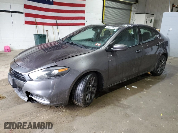 2015 Dodge Dart SXT z VIN 1C3CDFBB0FD410905, wystawiony jako Copart lot #56023845 z przebiegiem 229 477 mil mil oraz Szkoda całkowita • Salvage title. Historia ofert i sprzedaży dostępna na DreamBid. Obrazek 1.