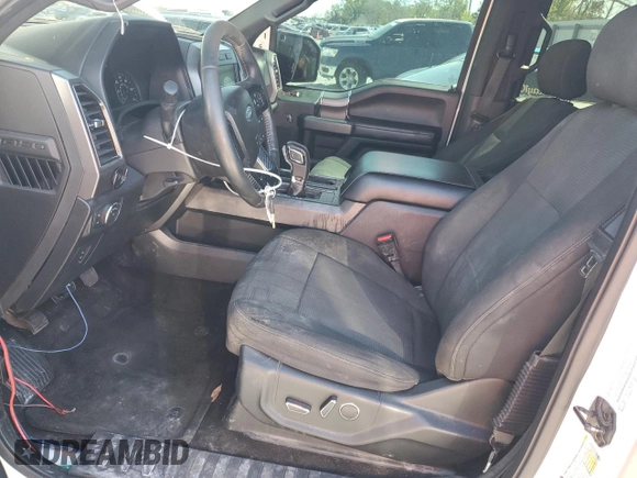 2017 Ford F-150 XL with VIN 1FTEW1CF1HFC81387, listed as a Copart auction lot 48669845 with 198,025 mi miles and Salvage title. Bid and sale history available at DreamBid. Image 7.