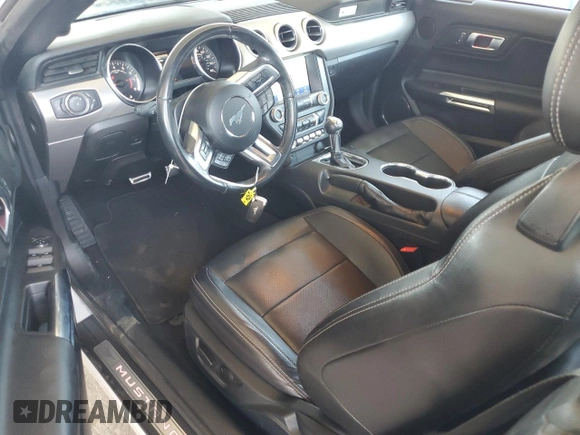 2022 Ford Mustang EcoBoost z VIN 1FATP8UH6N5124216, wystawiony jako Copart lot #64855615 z przebiegiem 58 577 mil mil oraz Szkoda całkowita • Salvage title. Historia ofert i sprzedaży dostępna na DreamBid. Obrazek 8.