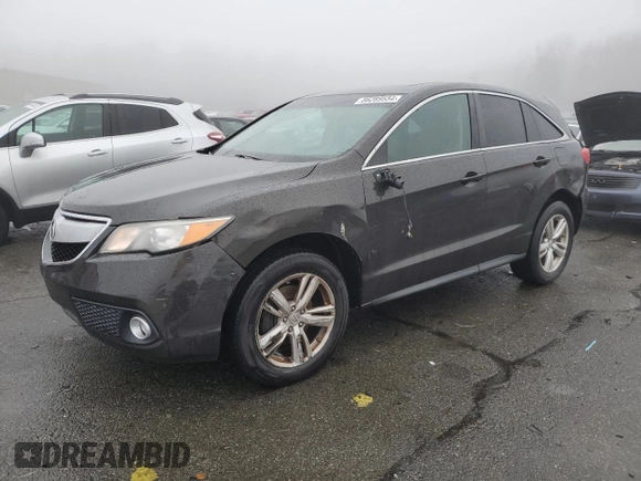 2014 Acura RDX with VIN 5J8TB3H31EL006193, listed as a Copart auction lot 86289554 with 124,270 mi miles and Salvage Title. Bid and sale history available at carsss.com. Image 1.