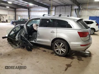 2012 Audi Q7 Prestige with VIN WA1VMAFE4CD000206, listed as a Copart auction lot 50737525 with Not provided miles and Salvage title. Bid and sale history available at DreamBid. Image 2.
