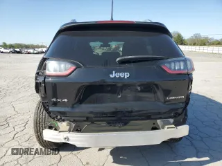 2019 Jeep Cherokee Limited with VIN 1C4PJMDX0KD197631, listed as a Copart auction lot 52078845 with 86,281 mi miles and Salvage title. Bid and sale history available at DreamBid. Image 6.