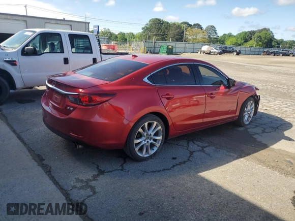 2015 Mazda 6 i Touring with VIN JM1GJ1V62F1165551, listed as a Copart auction lot 53806655 with 165,137 mi miles and Clean Title. Bid and sale history available at DreamBid. Image 3.