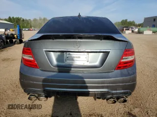 2012 Mercedes-Benz C 300 Sport with VIN WDDGF8BB7CA609715, listed as a Copart auction lot 59567445 with 176,385 mi miles and Salvage title. Bid and sale history available at DreamBid. Image 6.