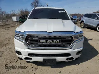 2019 Ram 1500 Limited z VIN 1C6SRFHT0KN771720, wystawiony jako Copart lot #80977214 z przebiegiem 88 622 mil mil oraz Szkoda całkowita • Salvage title. Historia ofert i sprzedaży dostępna na DreamBid. Obrazek 5.