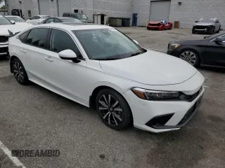 2023 Honda Civic Sedan EX with VIN 2HGFE1F7XPH304448, listed as a Copart auction lot 47848705 with 1,838 mi miles and Salvage Title. Bid and sale history available at carsss.com. Image 4.