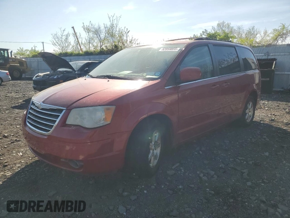 2008 Chrysler Town & Country Touring with VIN 2A8HR54P28R629301, listed as a Copart auction lot 52059855 with 182,932 mi miles and Clean Title. Bid and sale history available at carsss.com. Image 1.