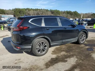 2022 Honda CR-V EX-L with VIN 7FARW1H81NE018963, listed as a Copart auction lot 46929915 with 47,643 mi miles and Salvage Title. Bid and sale history available at carsss.com. Image 3.