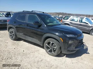 2022 Chevrolet TrailBlazer RS with VIN KL79MTSL4NB068038, listed as a Copart auction lot 49001345 with 62,048 mi miles and Salvage Title. Bid and sale history available at carsss.com. Image 4.