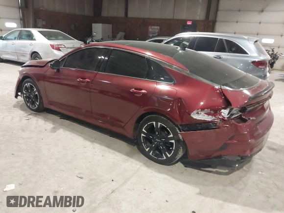 2022 Kia K5 GT-Line z VIN 5XXG64J26NG132254, wystawiony jako IAAI lot #41410563 z przebiegiem 29 345 mil mil oraz . Historia ofert i sprzedaży dostępna na DreamBid. Obrazek 3.