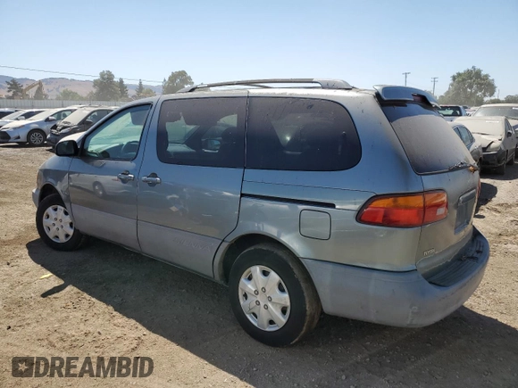 2000 Toyota Sienna LE with VIN 4T3ZF13C6YU296375, listed as a Copart auction lot 63846875 with 279,915 mi miles and Salvage title. Bid and sale history available at DreamBid. Image 2.