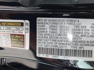 2024 Acura RDX with VIN 5J8TC2H34RL035717, listed as a IAAI auction lot 41229828 with 3,650 mi miles. Bid and sale history available at carsss.com. Image 9.