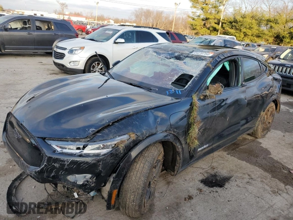 2021 Ford Mustang Mach-E California Route 1 with VIN 3FMTK2R79MMA65267, listed as a Copart auction lot 85470754 with Not Provided miles and Salvage Title. Bid and sale history available at DreamBid. Image 1.